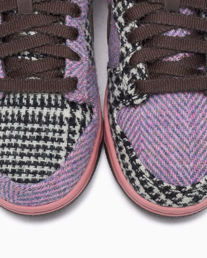 Nike Dunk Low Harris Tweed Violet Rose (Femme)