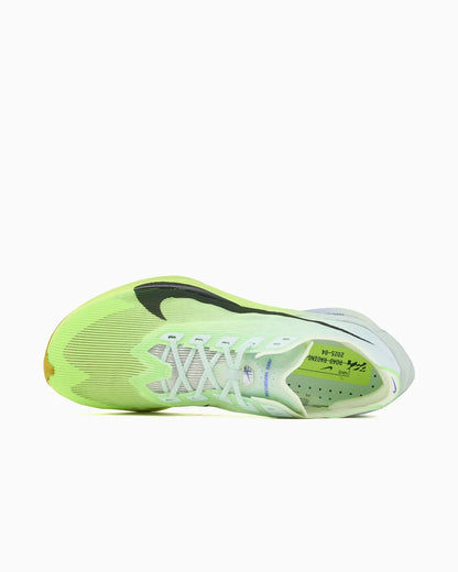 Nike ZoomX Vaporfly Next% 4 Vert pâle Volt saphir