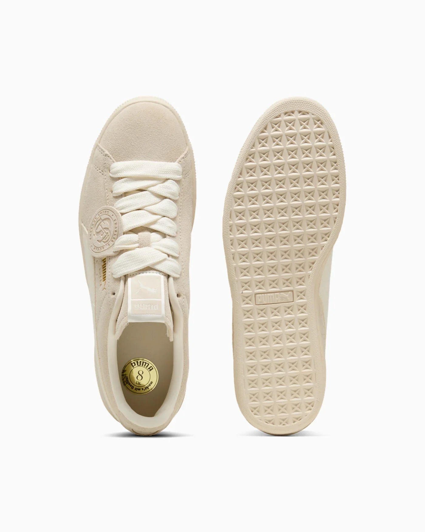Puma Suede Charles F. Stead Gris cendré ivoire