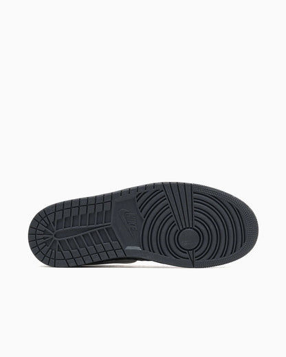 Air Jordan pour femmes 1 Low V3 Méthode de fabrication Noir métallisé argenté
