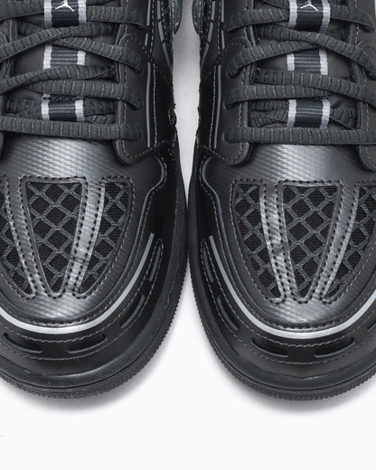Air Jordan pour femmes 1 Low V3 Méthode de fabrication Noir métallisé argenté