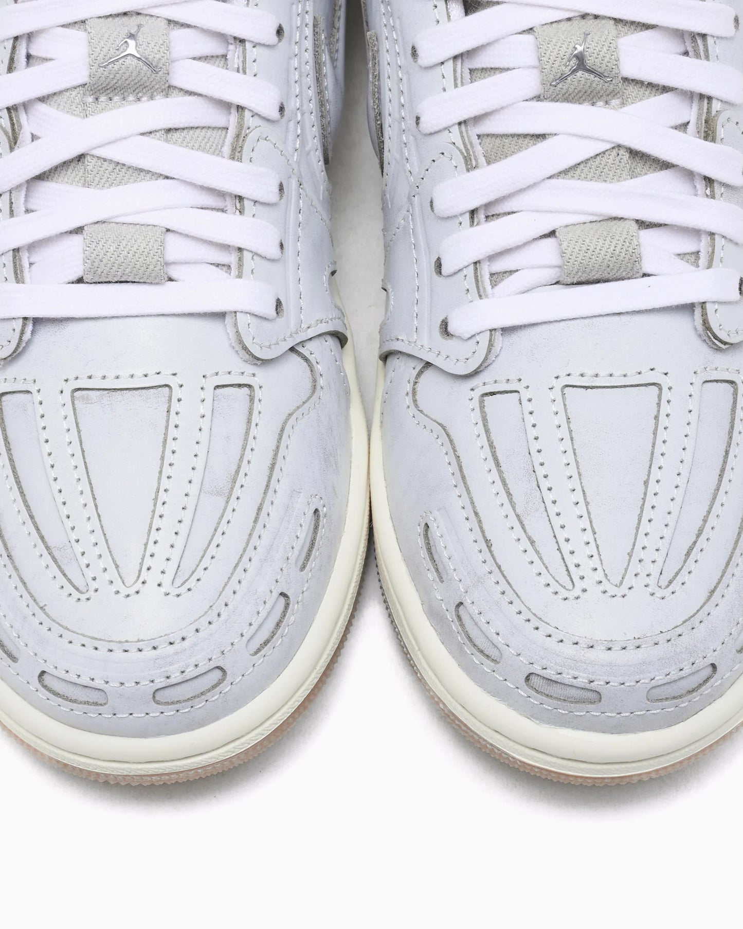 Air Jordan Femme 1 Low V3 « Méthode de fabrication » Blanc Summit Gomme